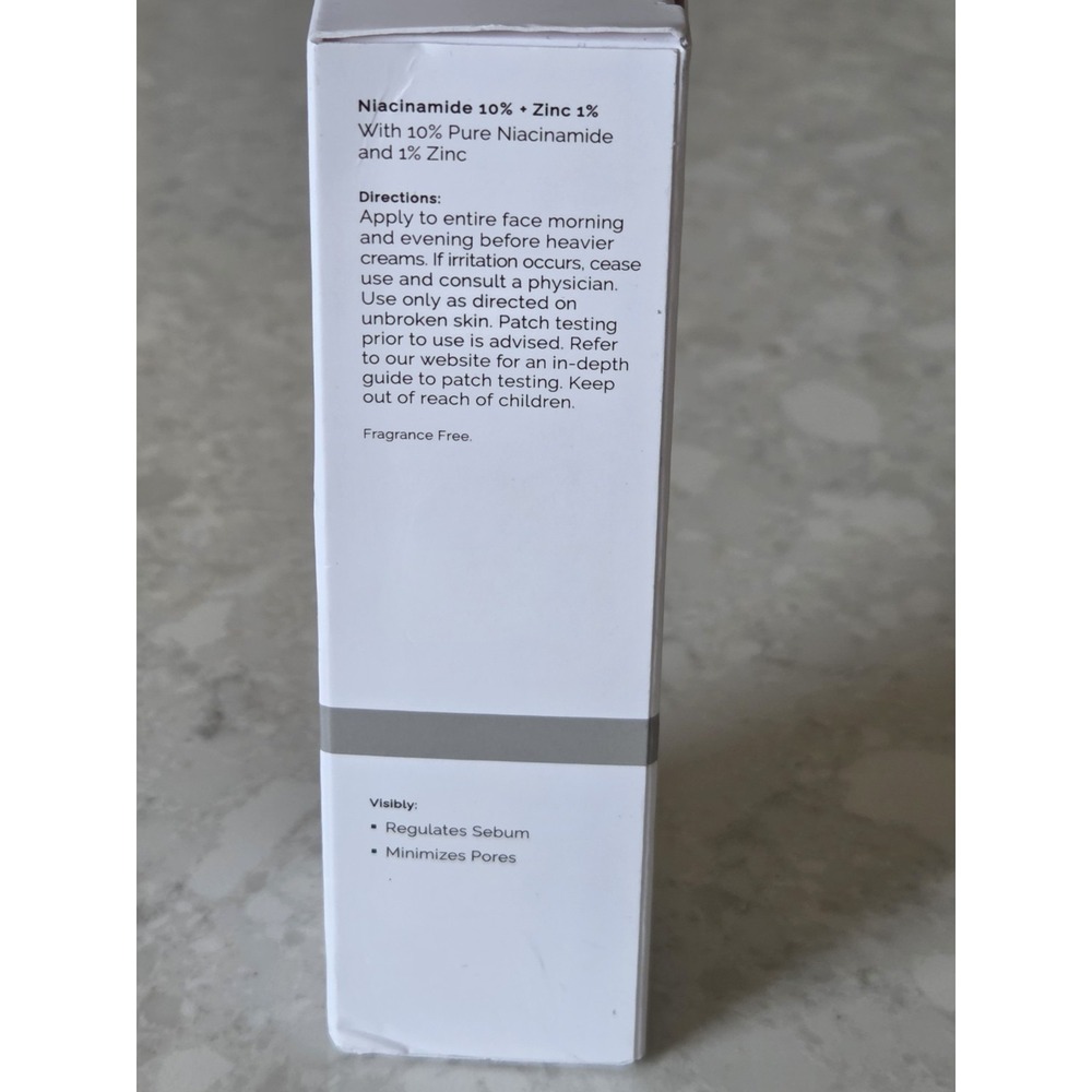 The Ordinary Niacinamide 10% + Zinc 1% 30ml/1 fl‎ oz - Picture 5 of 6